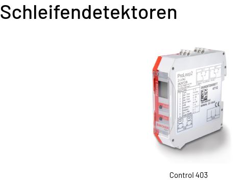 Marantec Schleifendetektoren, Schleifenkabel, Control 403